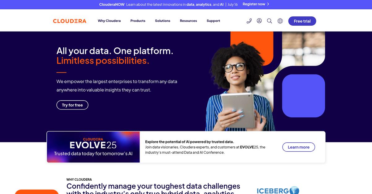 Cloudera Homepage