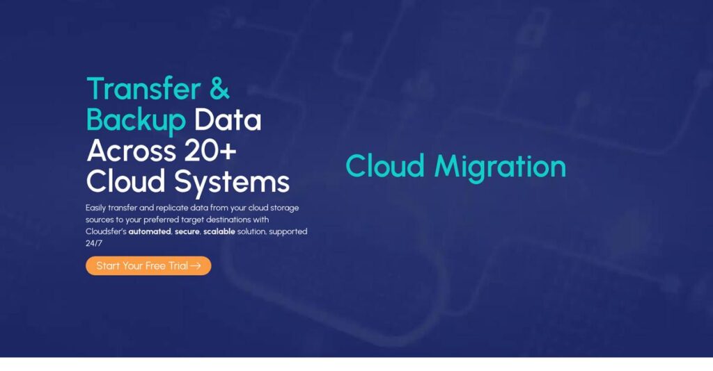 Cloudsfer Homepage