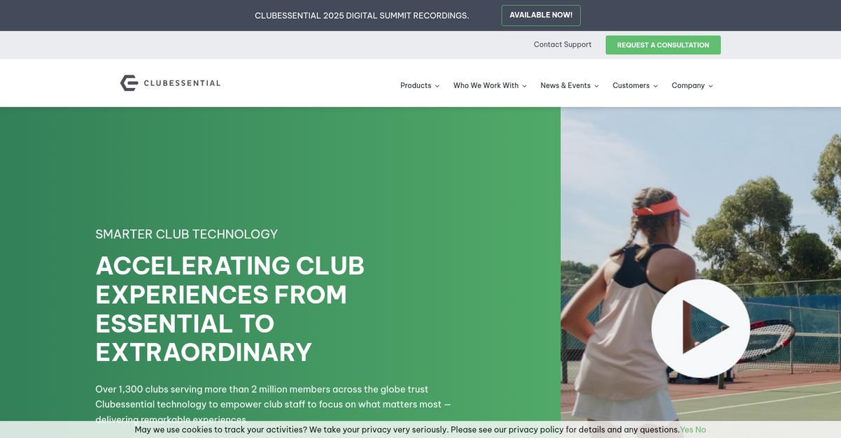 Clubessential Homepage