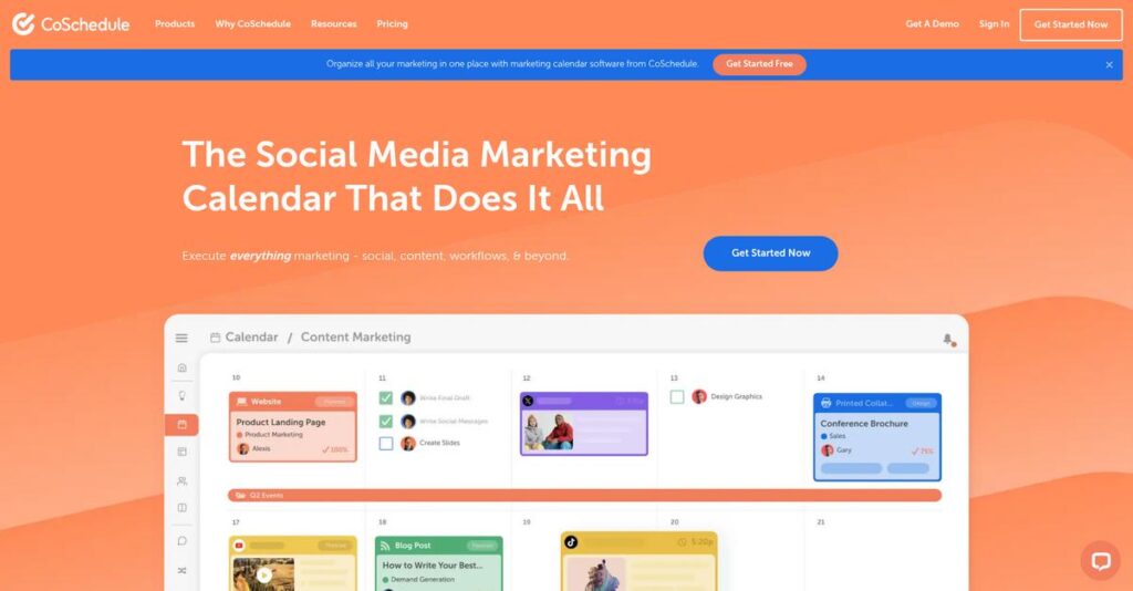 CoSchedule Homepage
