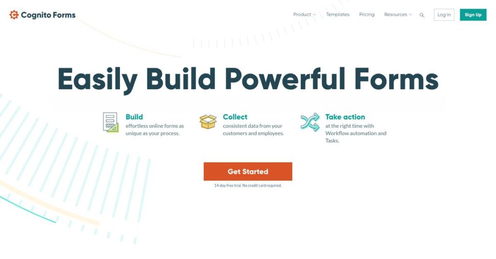 Cognito Forms Homepage