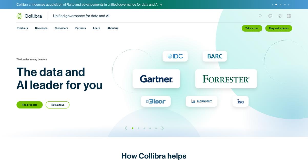Collibra Homepage