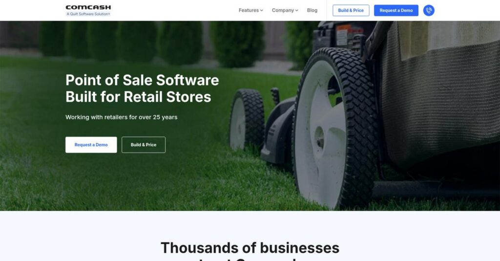 Comcash Homepage