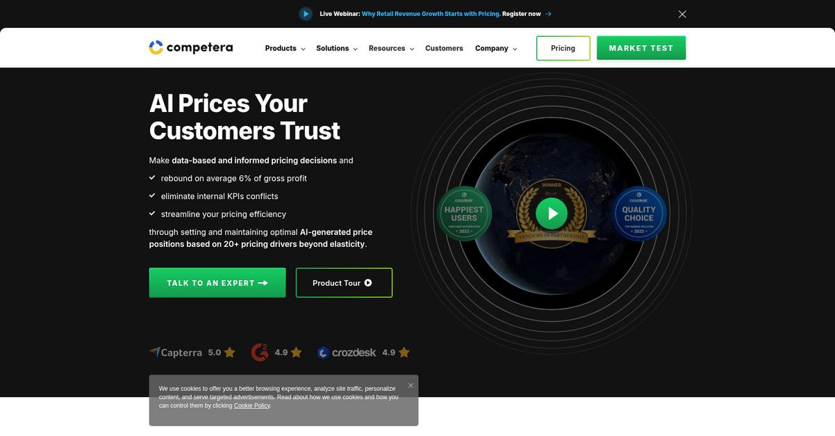 Competera Homepage