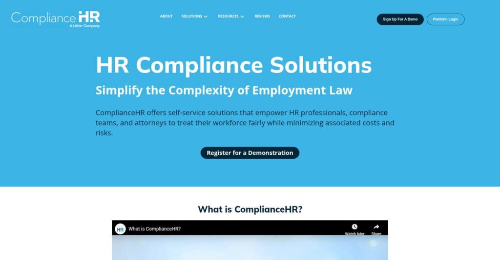 ComplianceHR Homepage