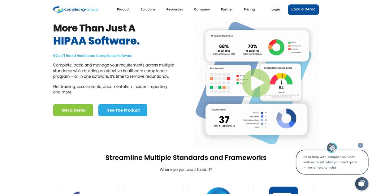 Compliancy Group Homepage