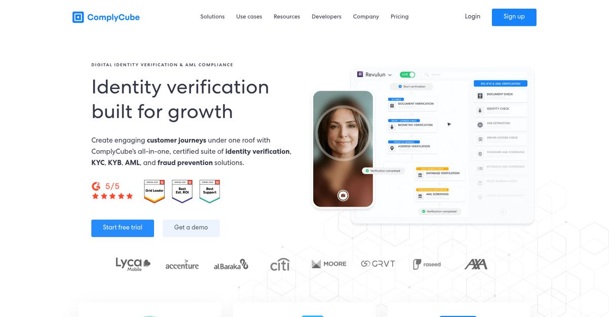 Comply Cube Homepage