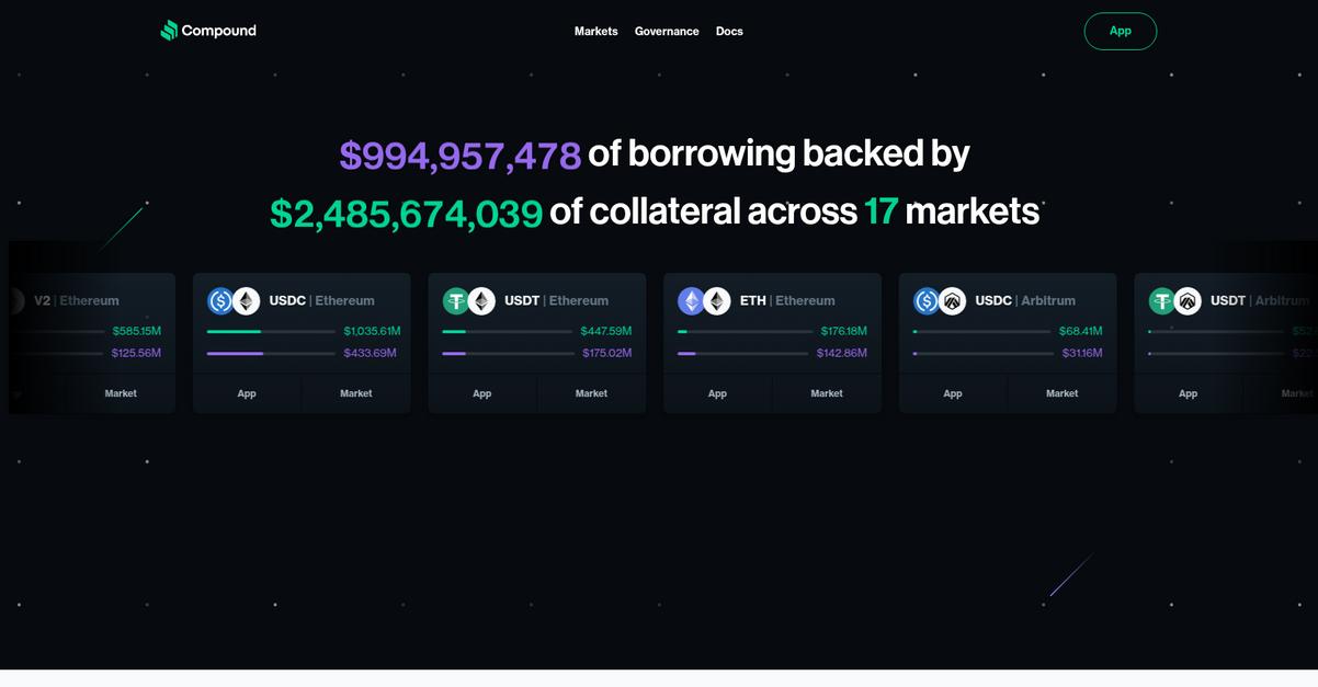 Compound Homepage