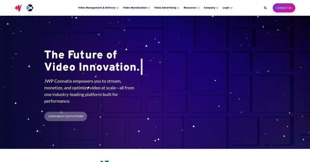 Connatix Homepage