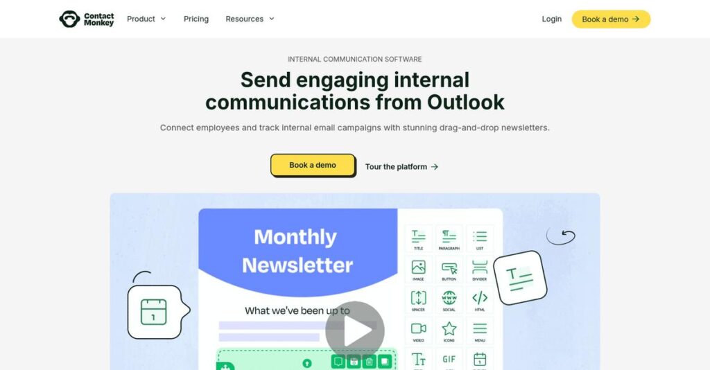 ContactMonkey Homepage