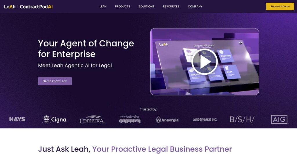 ContractPodAi Homepage