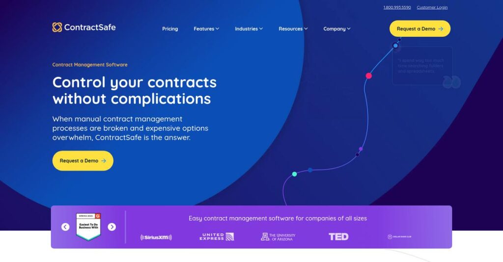 ContractSafe Homepage