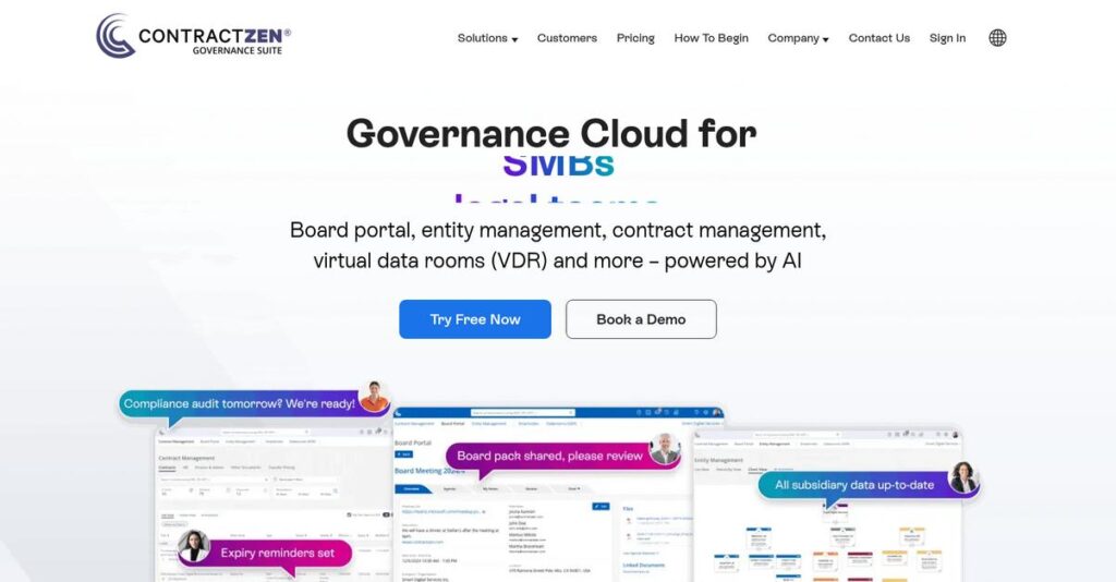 ContractZen Homepage