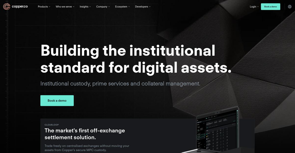 Copper Homepage 1