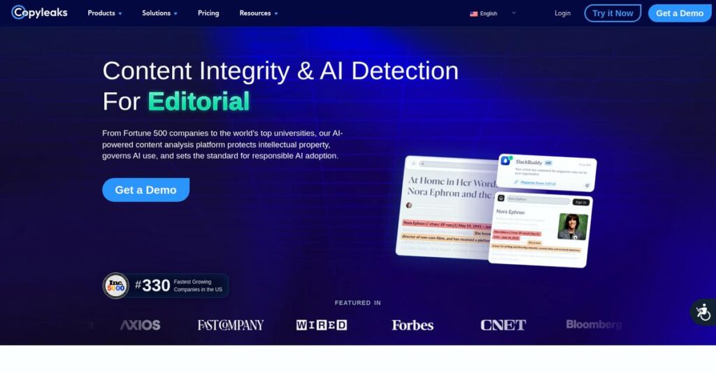 Copyleaks Homepage