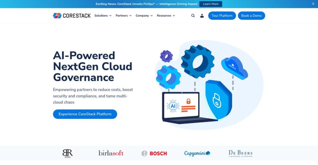CoreStack Homepage