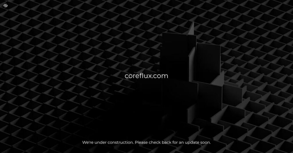 Coreflux Homepage