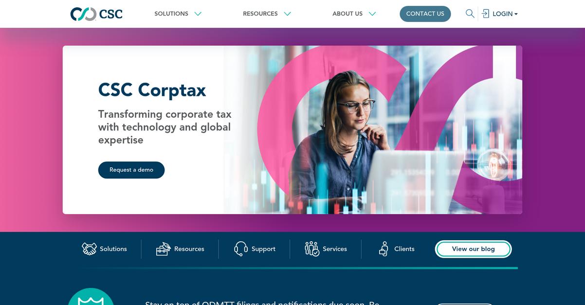 Corptax Homepage