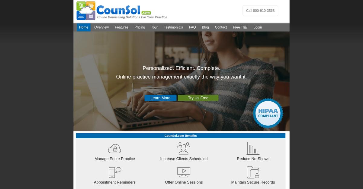 Counsol Homepage