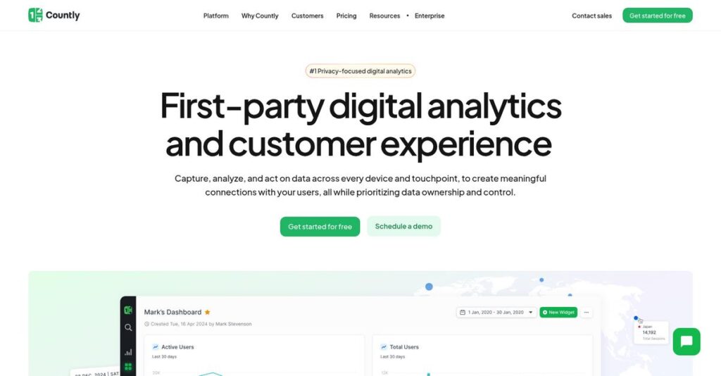 Countly Homepage