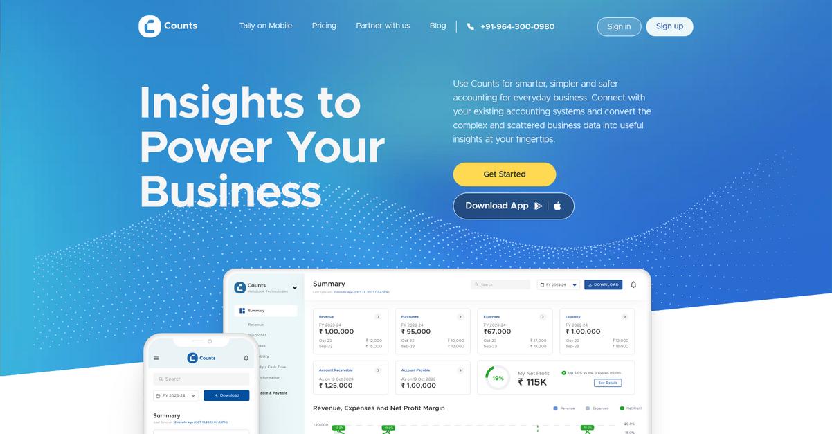 Counts Homepage