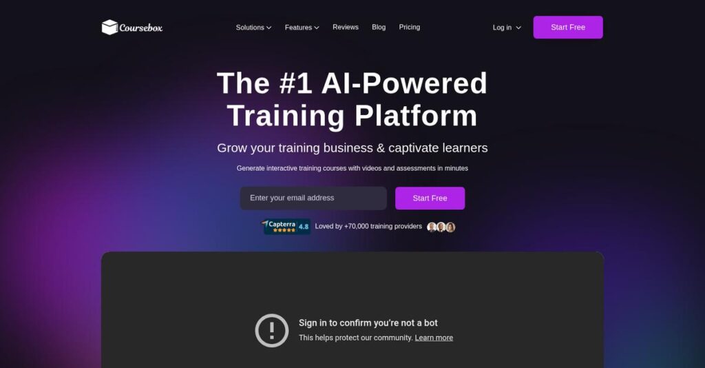 CourseBox Homepage