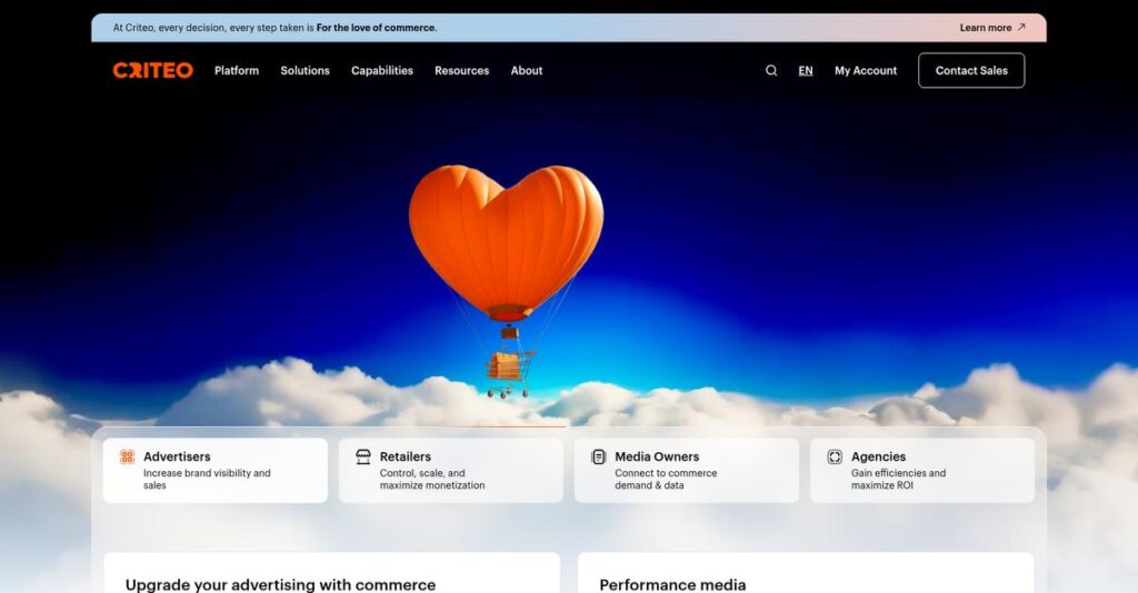 Criteo Homepage