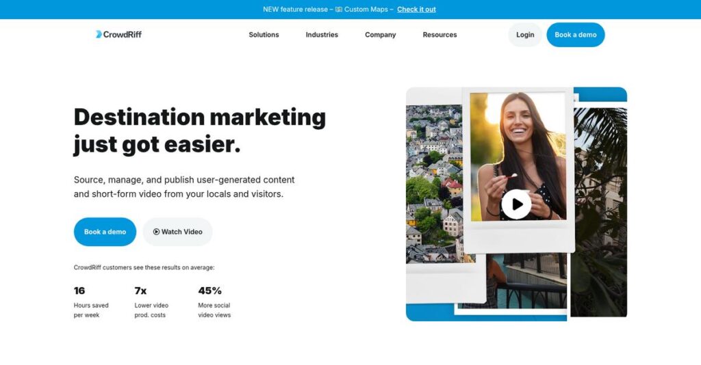 CrowdRiff Homepage