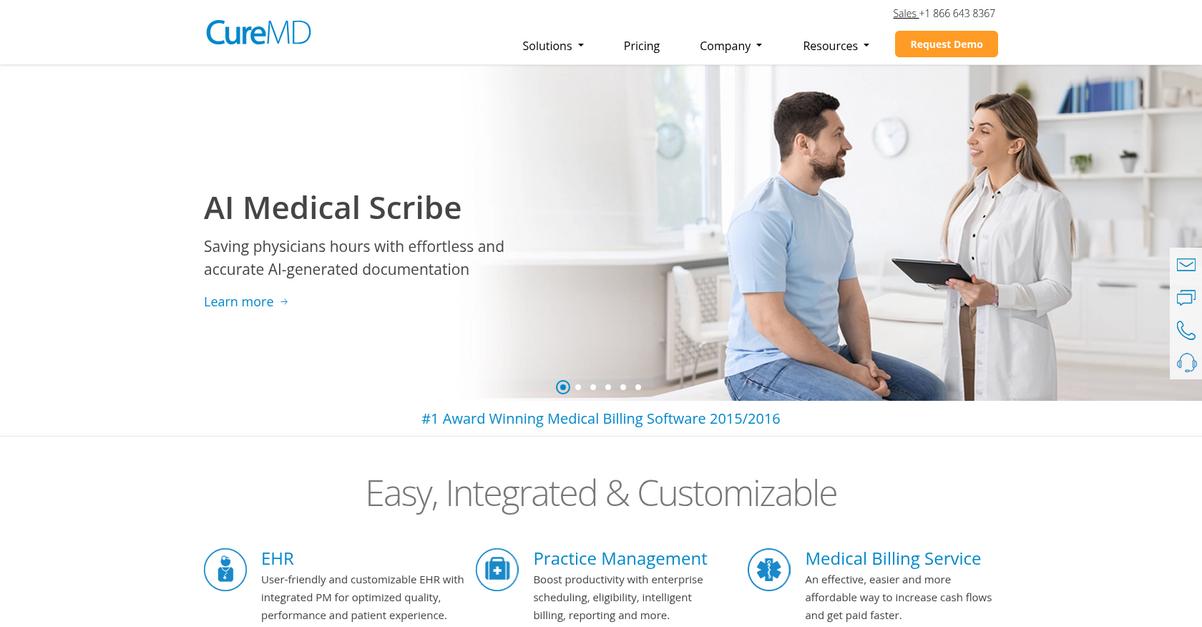 Cure Md Homepage