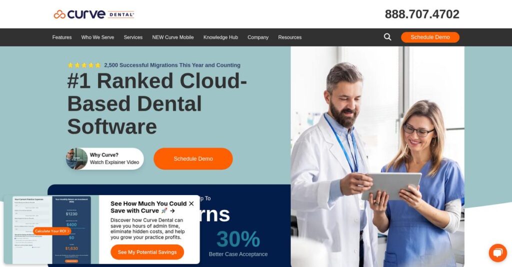 Curve Dental Homepage