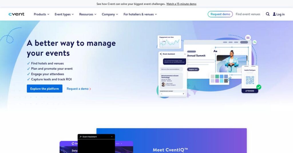 Cvent Homepage