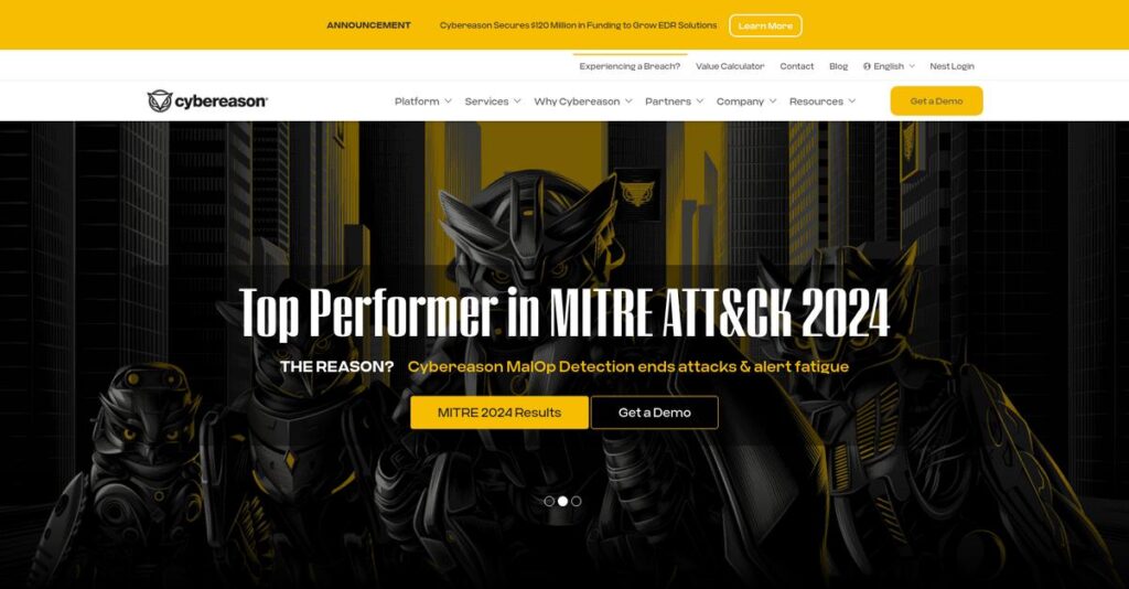 Cybereason Homepage