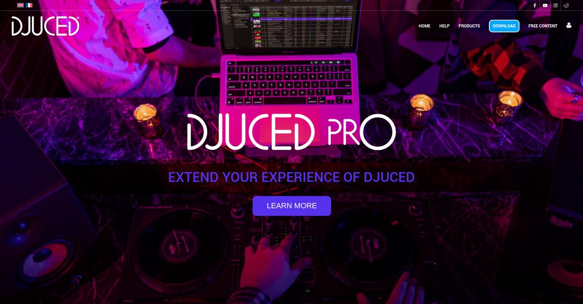 Djuced Homepage