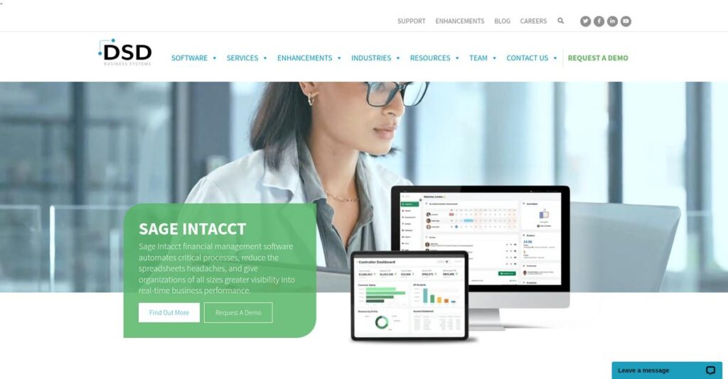 DSD Business Systems Homepage