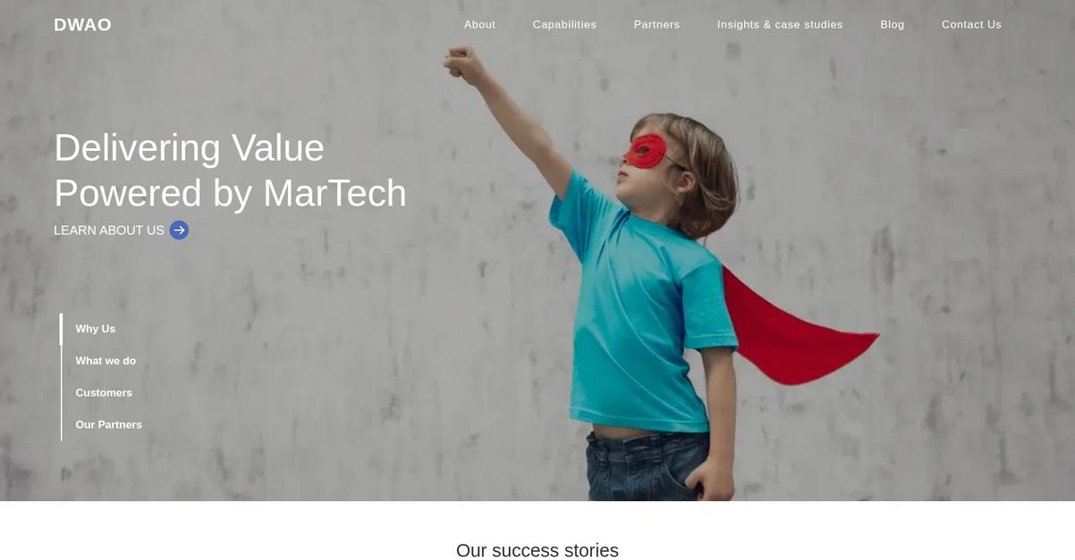 Dwao Homepage