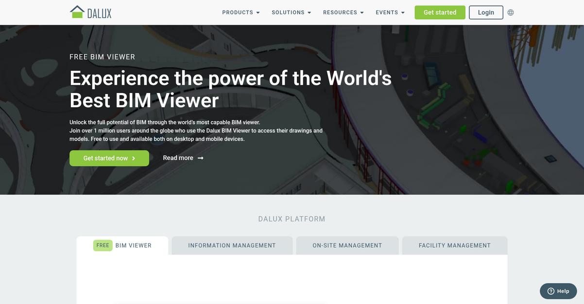 Dalux Homepage