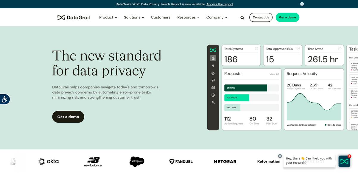 Data Grail Homepage