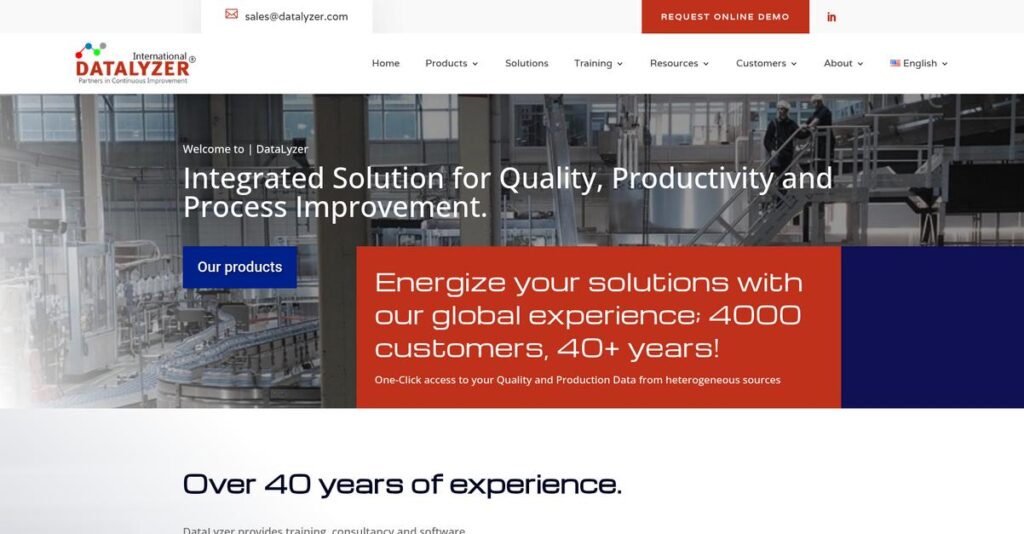 DataLyzer Homepage