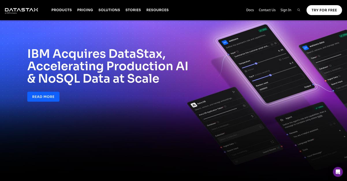 Data Stax Homepage