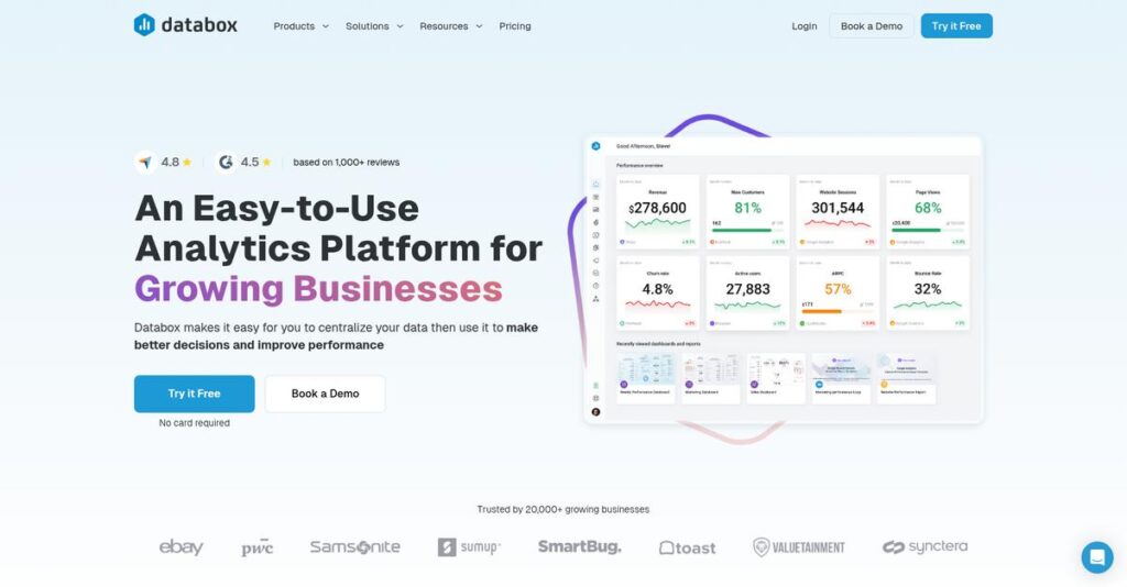 Databox Homepage
