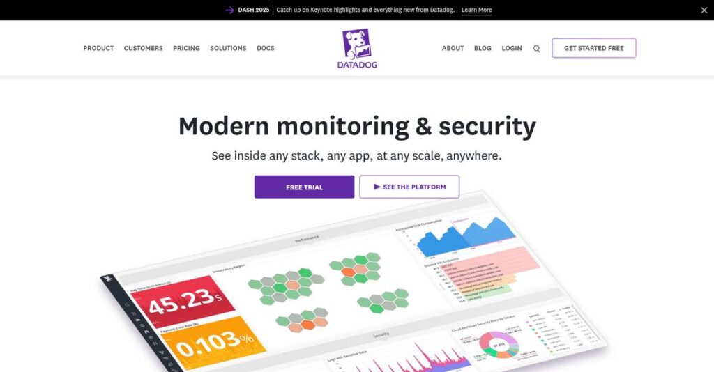 Datadog Homepage