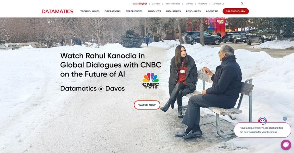 Datamatics Homepage