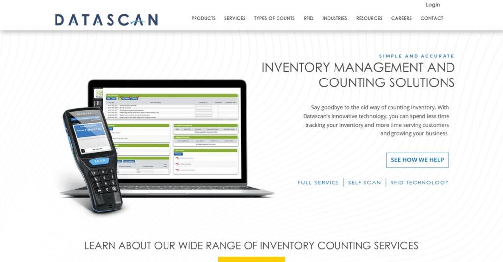Datascan Homepage