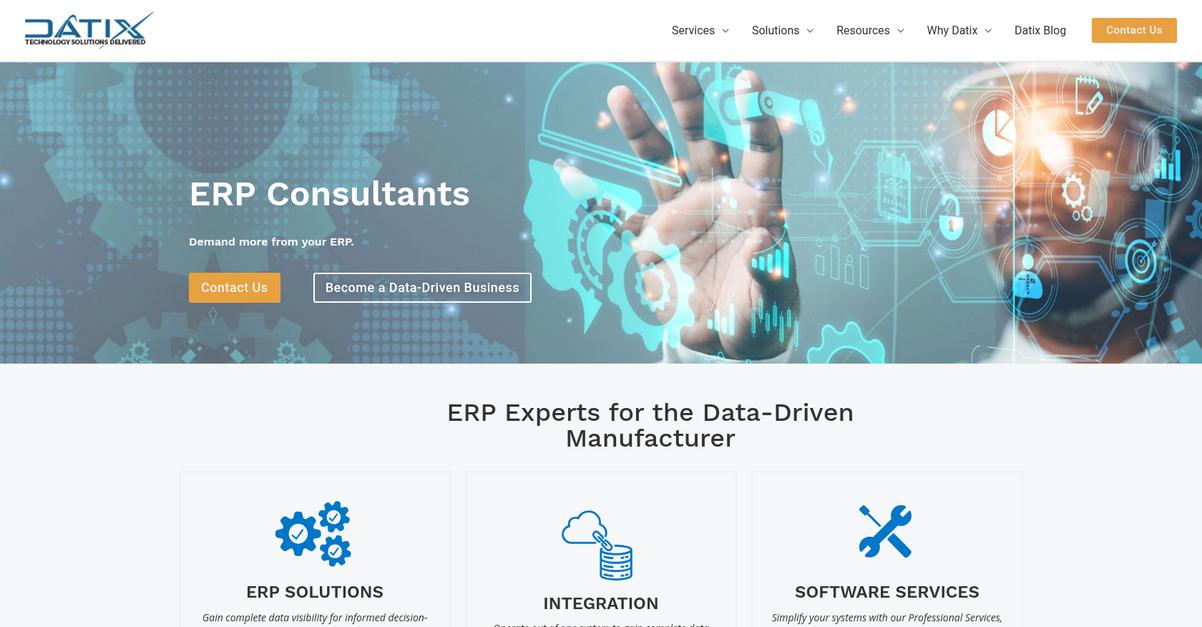Datix Homepage