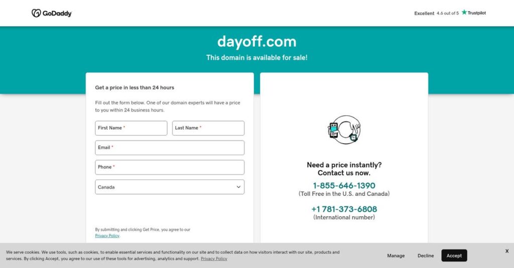DayOff Homepage