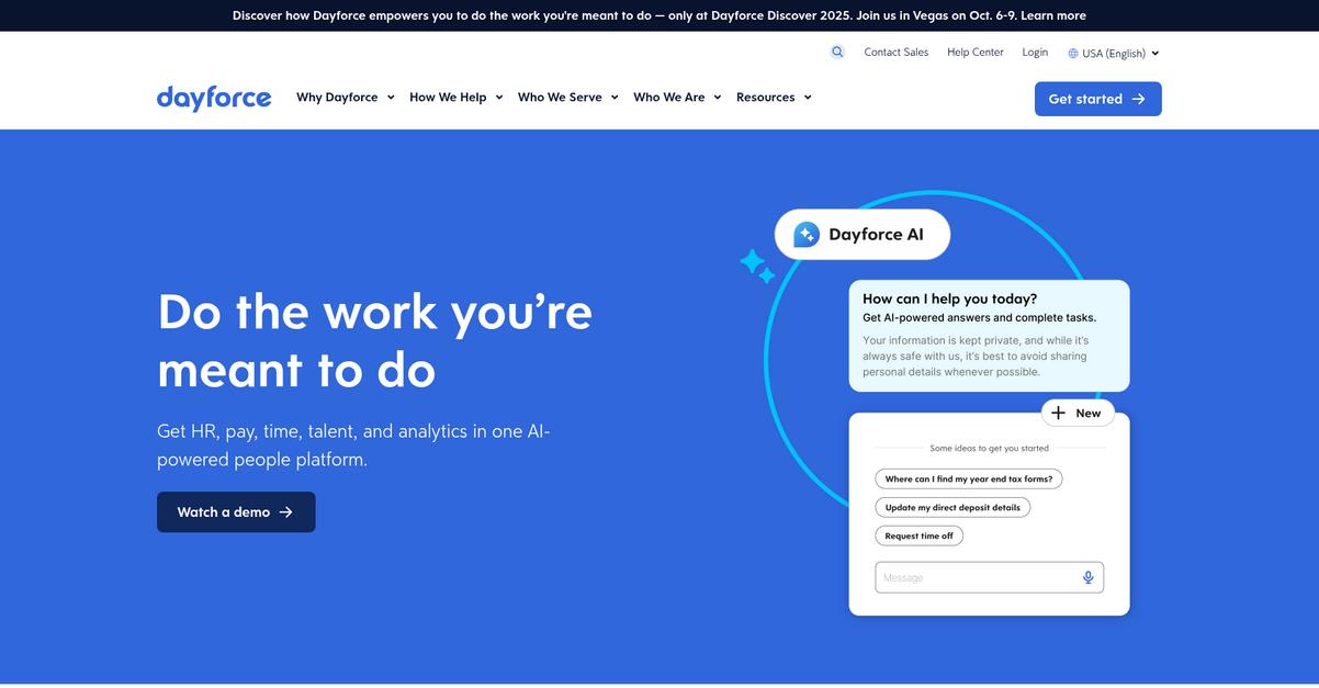 Dayforce Homepage