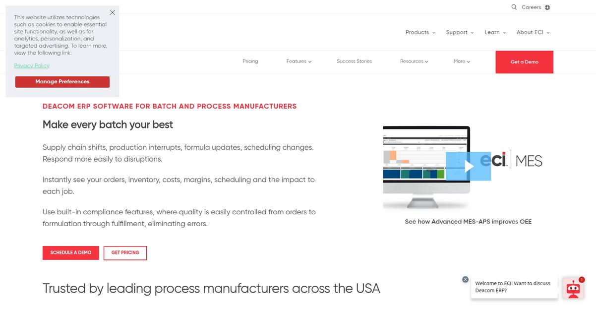 Deacom Homepage