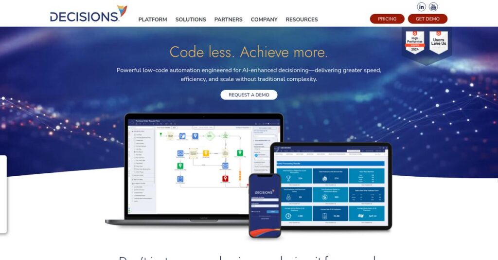 Decisions Homepage