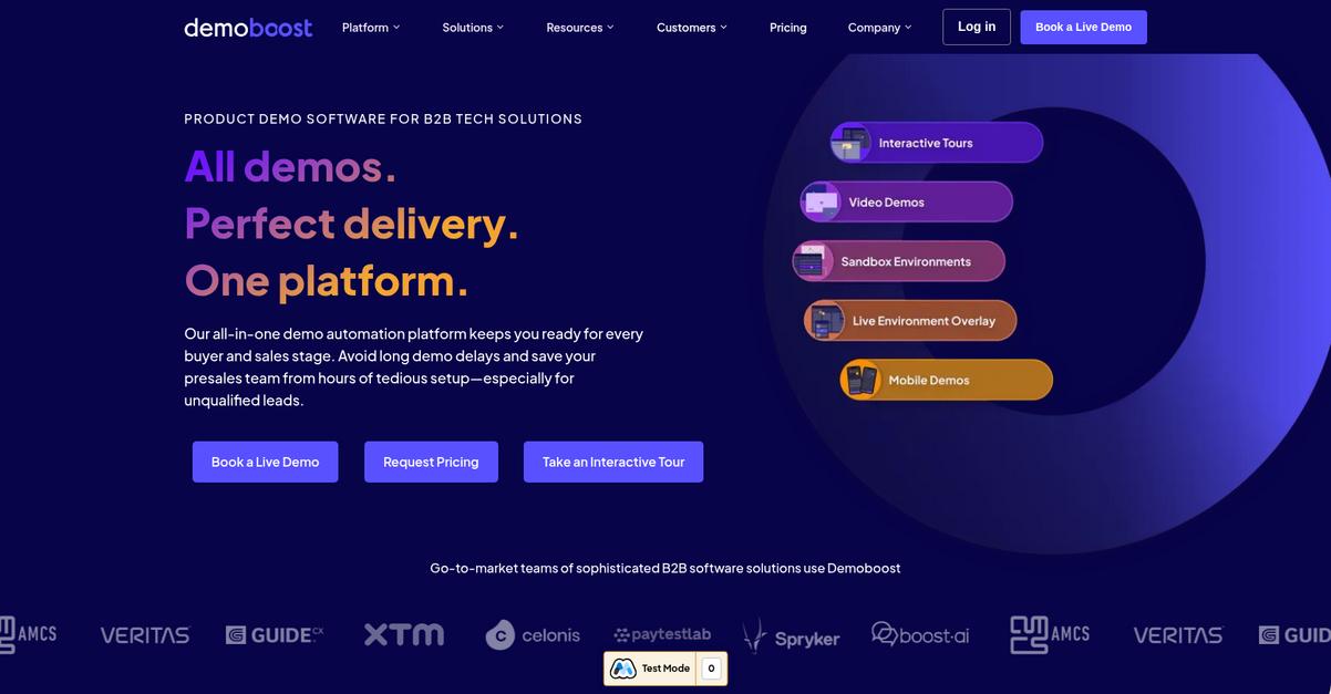 Demo Boost Homepage