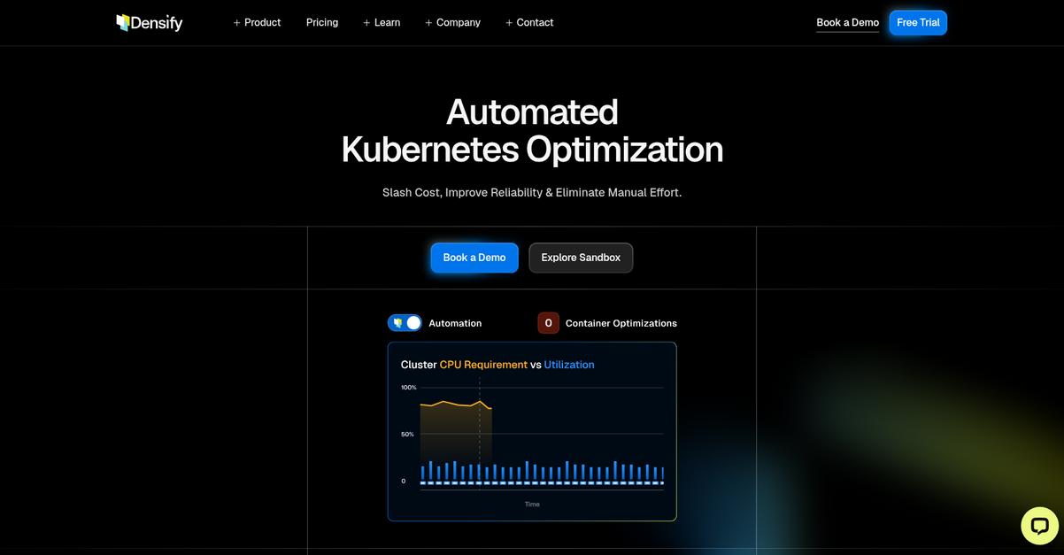 Densify Homepage